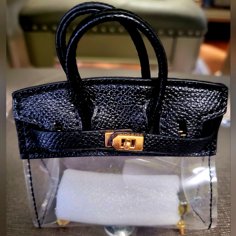 *** A Beautiful Birkin Mini Clear Bag 😍😍😍 ***